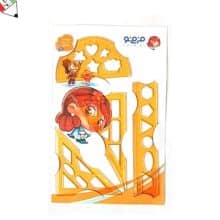 ست 4 تکه شابلون ژله ای فرمی نو 39039