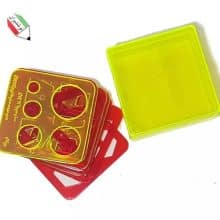 شابلون اشکال هندسی جعبه کریستال پارس رسام 3282