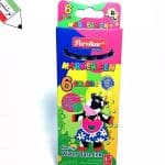 ماژیک نقاشی 6 رنگ جعبه نوک آبرنگی پارسیکار jm825