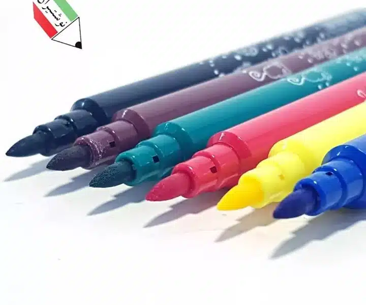 ماژیک نقاشی 6 رنگ جعبه نوک آبرنگی پارسیکار jm825