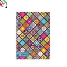 دفتر نقاشی 50 برگ ته چشب جلد گلاسه طرح خورشید یاس بهشت 63254