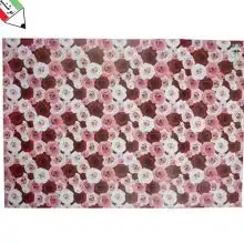 کاغذ کادو گلاسه طرح گل رز مدل 424 مستر گیفت 074043