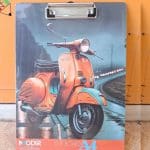 تخته شاسی مقوایی سایز a4 طرح موتور مدیر