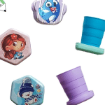 لیوان تاشوی طرح فانتزی فرمی نو 18199