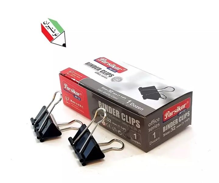 گیره دوبل مشکی سایز 51 151jm پارسیکار گیره دوبل مشکی سایز 51 151jm پارسیکار