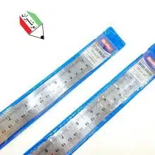 خط کش 50 سانت فلزی دو چاپ ضخیم پارسیکار 1050