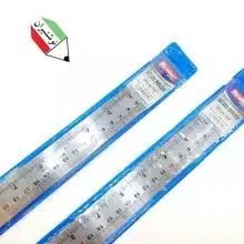 خط کش فلزی دو چاپ ضخیم 30 سانت پارسیکار 1030