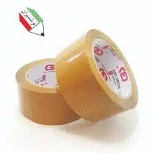 چسب پهن قهوه ای 90 یارد 38 میکرون پارسیکار jm 9049