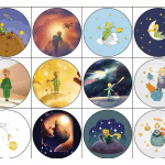 پیکسل سنجاقی طرح شازده کوچولو کد 37117