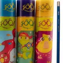 مداد رنگی 24 رنگ استوانه ای لوکی کد 1951