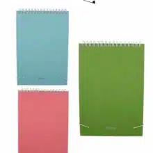 دفترچه یادداشت 80 برگ فنری جلد پارچه سخت اعلا الیپون 68071