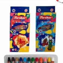 پاستل نقاشی 12 رنگ مقوایی آویزدار پارسیکار 26007