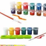 گواش نقاشی 12 رنگ طلقی پیوسته کوچک آریا 1338