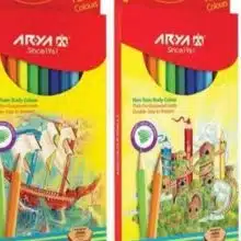 مداد رنگی 12 به علاوه 1 رنگ آریا 1181