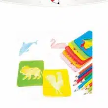 شابلون نقاشی حیوانات صریر 1070 و 39012 و 39011