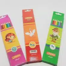 مداد رنگی6 رنگ فانتزی پرسام 9456