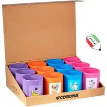 جاقلمی فانتزی تمام فلزی پاستلی کرونا