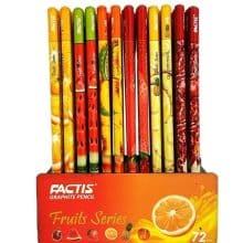 مداد مشکی فانتزی طرح میوه فکتیس 2058