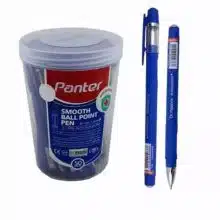 خودکار آبی نوک 0.1 بدنه مات مدل 101پنتر کد 13130