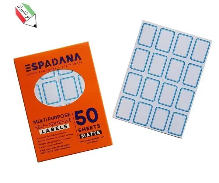 برچسب دور آبی اسپادانا کد 103