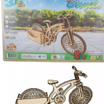 پازل چوبی 3 بعدی طرح دوچرخه ارغنون کد 038026