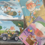 پازل فومی طرح قهرمان من قندون