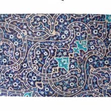 کاغذ کادو گلاسه طرح کاشی مستر گیفت 74002