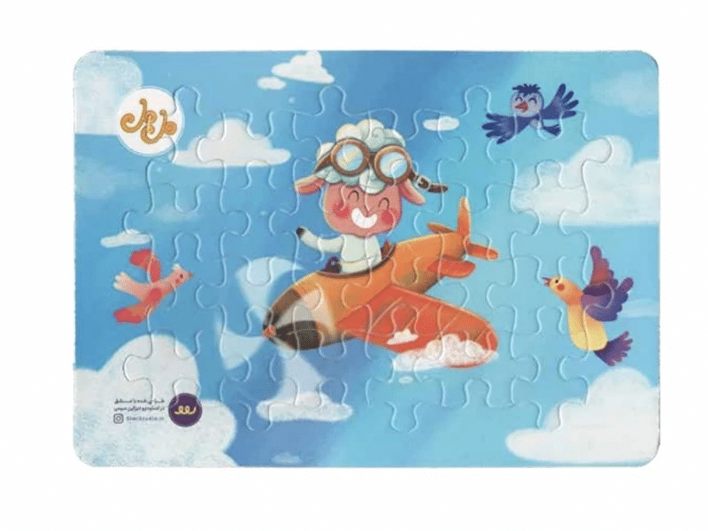 پازل فومی طرح مل مل در هواپیما سیمی 38040 پازل فومی طرح مل مل در هواپیما سیمی 38040