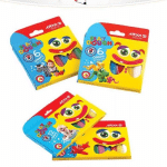 خمیر بازی 6 رنگ جعبه مقوایی آریا 1329 و 27027 و 1057