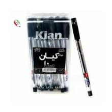 خودکار مشکی بدنه کریستال نوک 0.7 میلیمتر کیان 13044