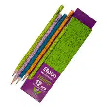 مداد مشکی 12 عددی فانتزی الیپون