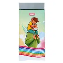 مداد ۱۲ رنگ پلیمری طرح شهید قاسم سلیمانی