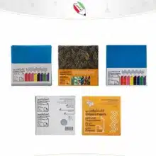 کاغذ اریگامی 10 سانت دو رو رنگی پیشگامان 8069 و 68023