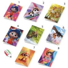 دفتر نقاشی 50 برگ ایندربرد فنردار طرفه 2021