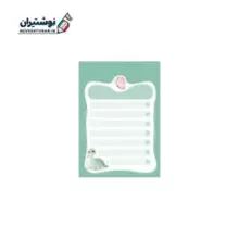 تخته شاسی همراه چک لیست سایز a5 طرح حیوانات بامزه کد 202