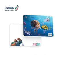 پازل 30 تکه ای دو رو سایز a4 همراه وایت برد قندون طرح پسر دلفینی