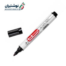 ماژیک مشکی وایت برد نوک گرد سلنا