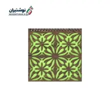 دفترچه یادداشت تک خط فنری چوبی بارانو کد 17