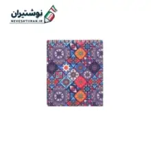 دفترچه یادداشت پارچه ای جلد نرم 12 در 14 بهشت کد 6