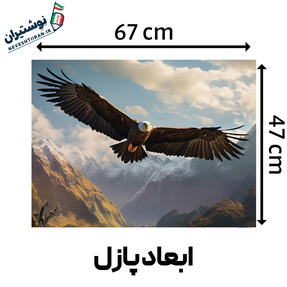 پازل 1000 قطعه عقاب B6030