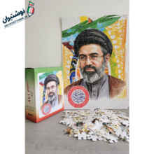 پازل 192 قطعه قهرمان من امام سیدمجتبی حسینی خامنه ای
