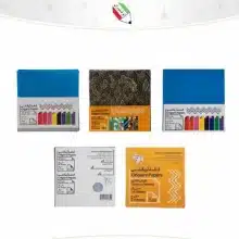 کاغذ اریگامی 10 سانت یکرو رنگی پیشگامان 8066 و 68035